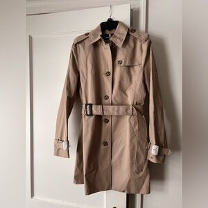 Tommy Hilfiger single breasted trench coat NWT